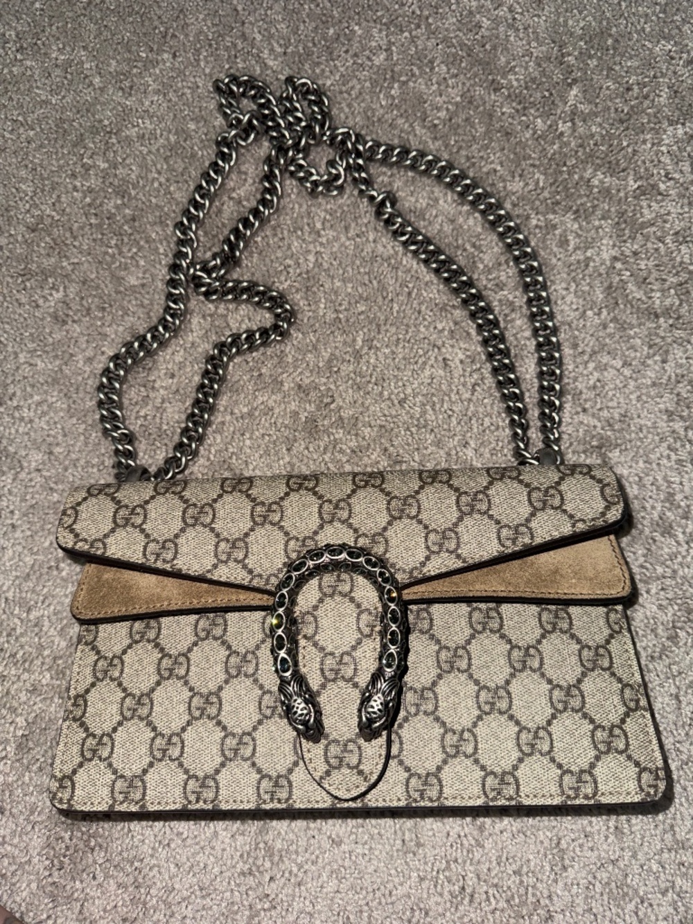 Gucci Dionysus medium size with crystals